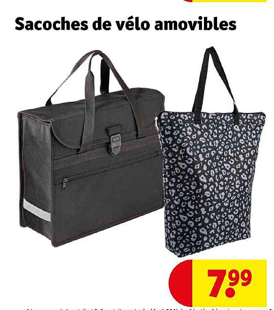 Sacoches De Vélo Amovibles