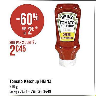 tomato ketchup heinz