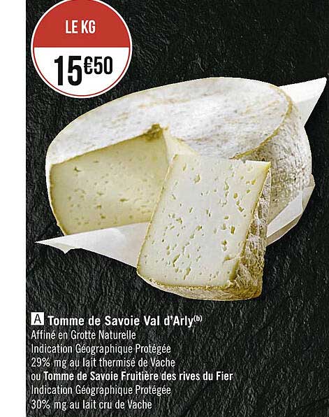 tomme de savoie val d'arly