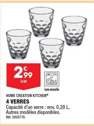 4 Verres Home Création Kitchen