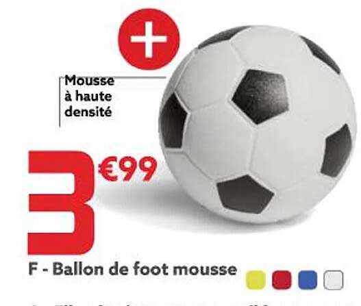 Ballon De Foot Mousse