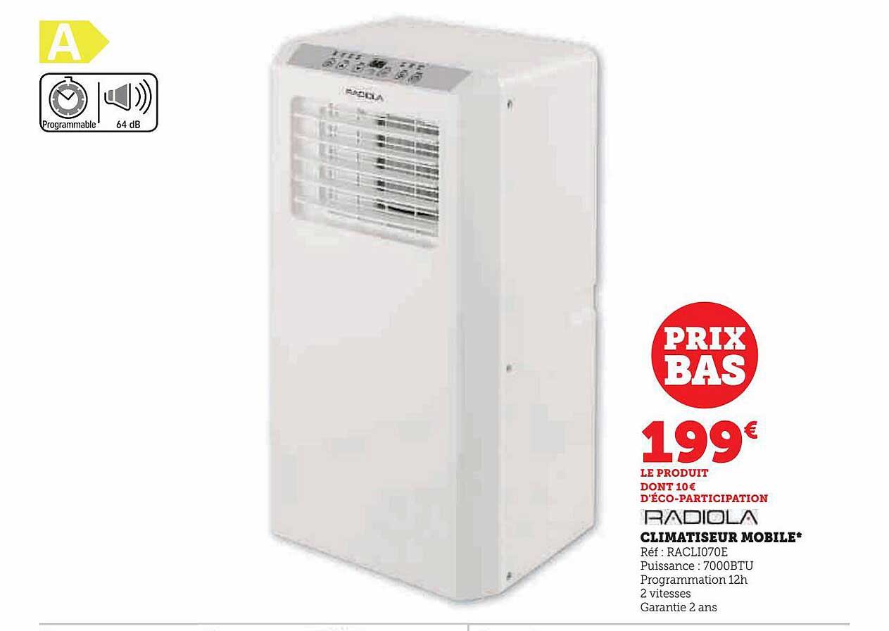 Climatiseur Mobile Radiola