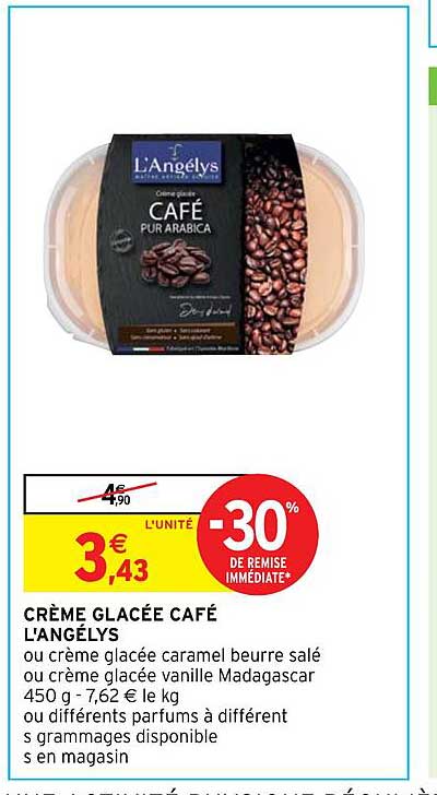 Crème Glacée Café L'angélys