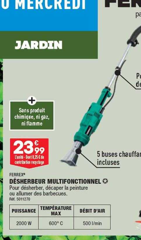 désherbeur multifonctionnel ferrex