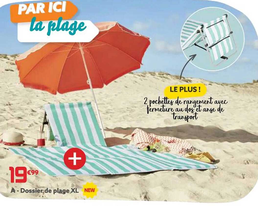 Dossier De Plage Xl
