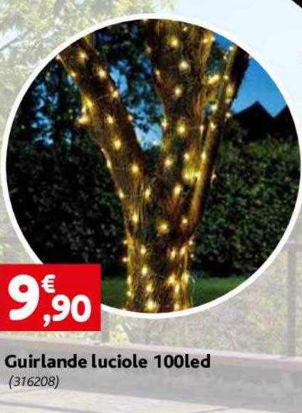 guirlande luciole 100led