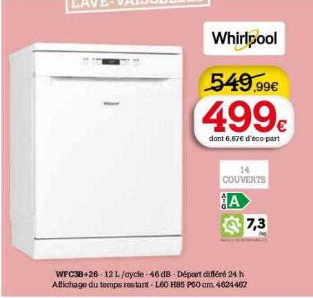 lave-vaisselle whirlpool