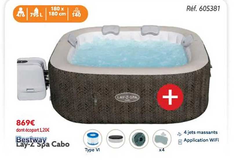 lay-z spa cabo bestway