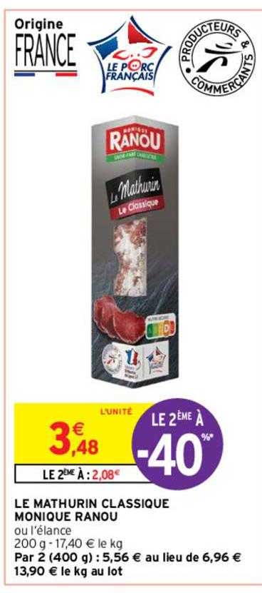 le mathurin classique monique ranou