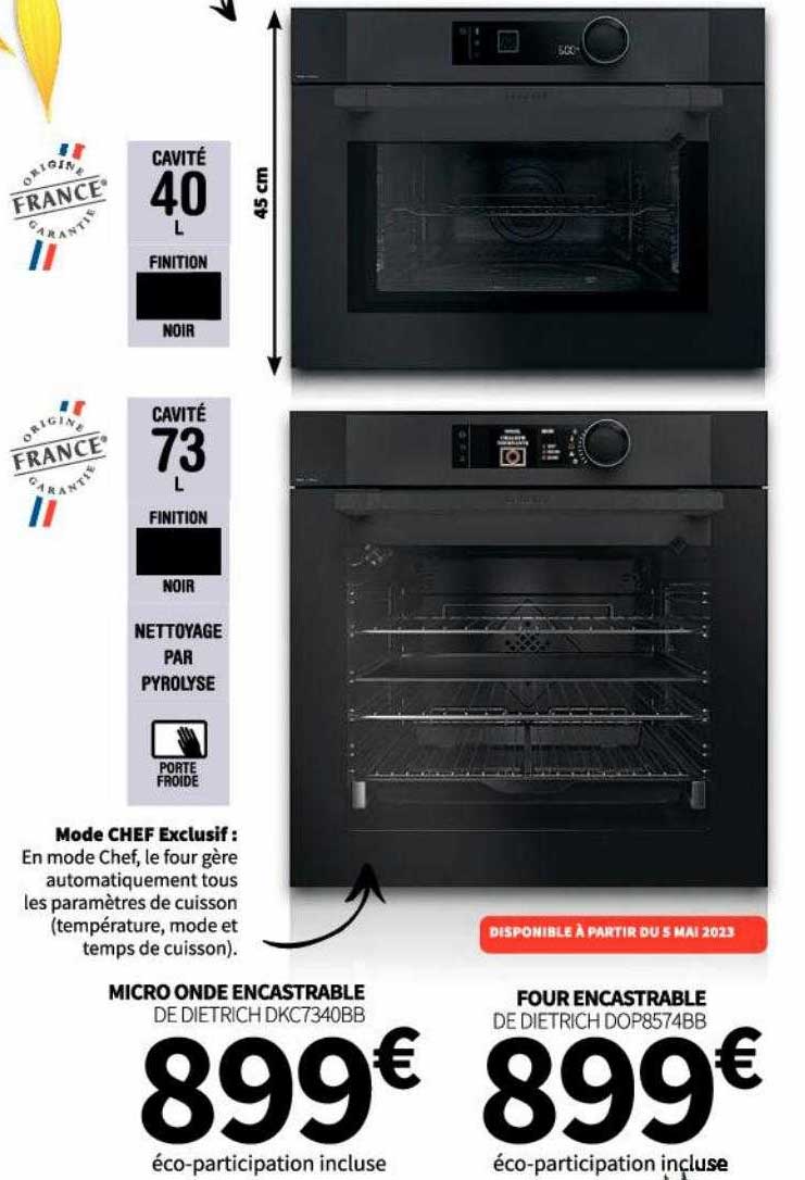 micro onde encastrable, four encastrable