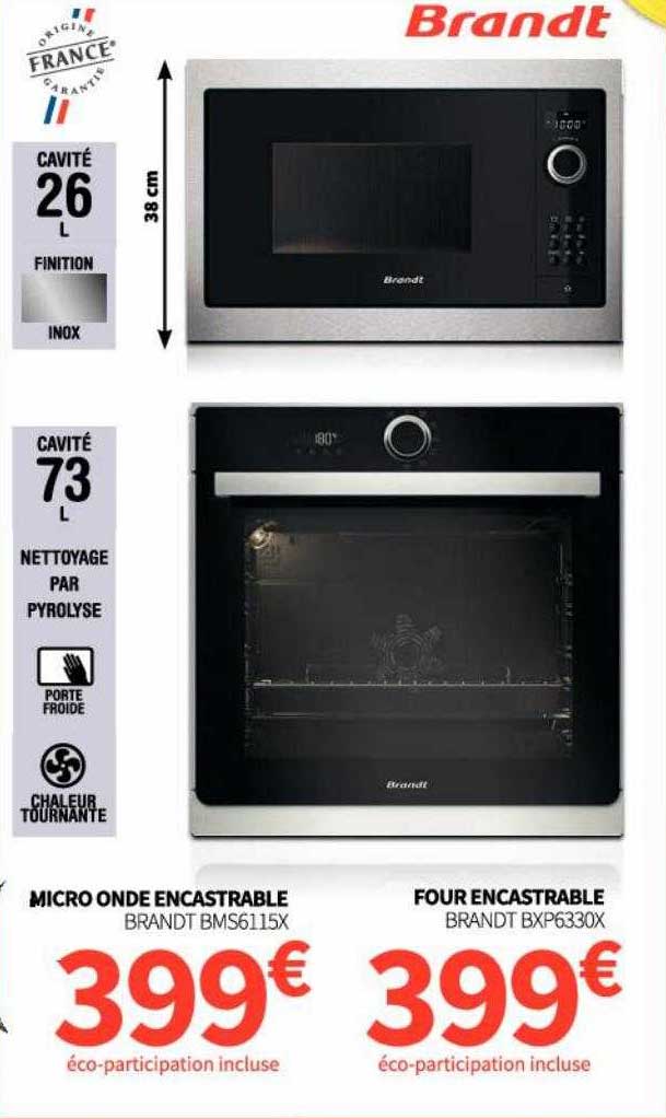 micro onde encastrable brandt, four encastrable brandt