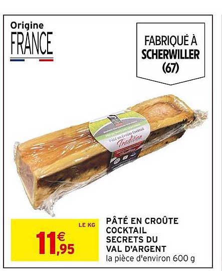 pâté en croûte cocktail secrets du val d'argent