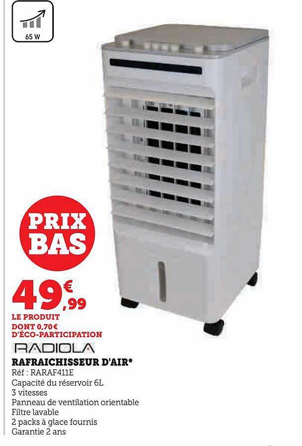 rafraîchisseur d'air radiola