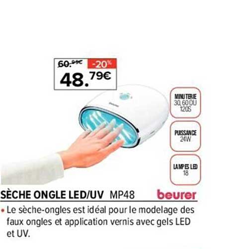 sèche ongle led-uv beurer