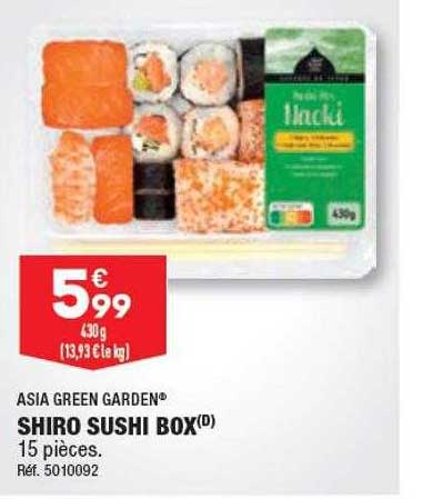 shiro sushi box asia green garden