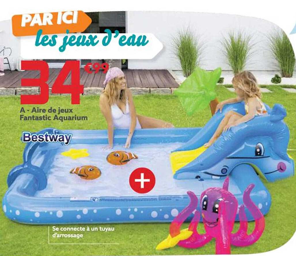 aire de jeux fantastic aquarium bestway