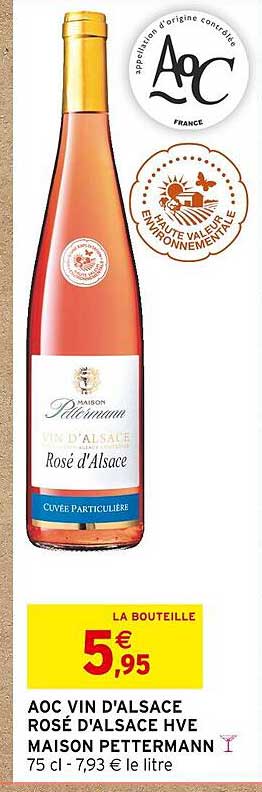 aoc vin d'alsace rosé d'alsace hve maison pettermann