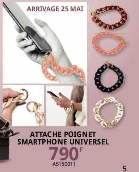 attache poignet smartphone universel