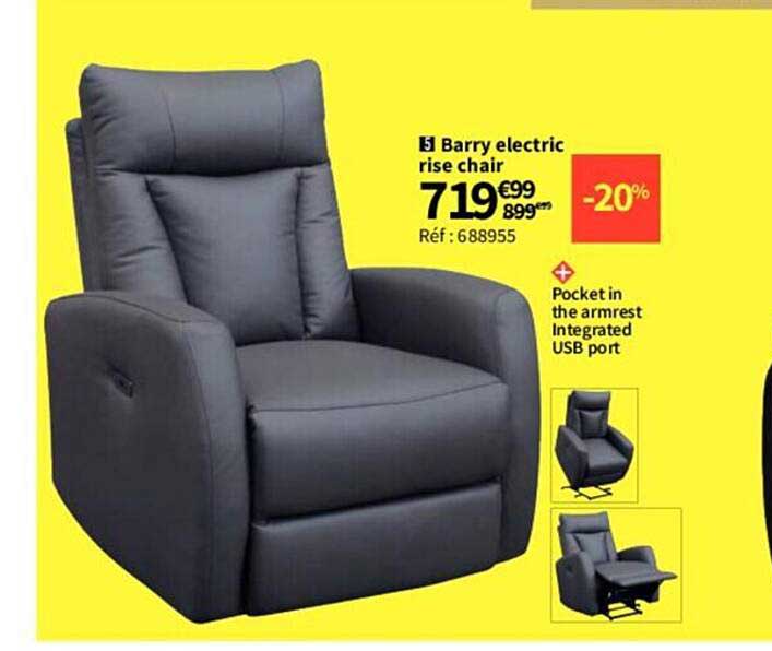 barry electric rise chair