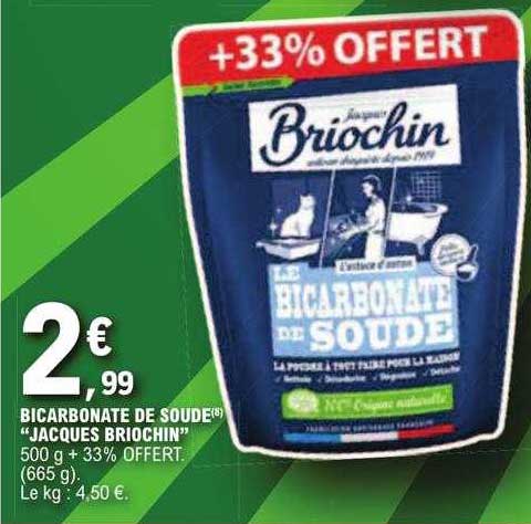 bicarbonate de soude "jacques briochin"