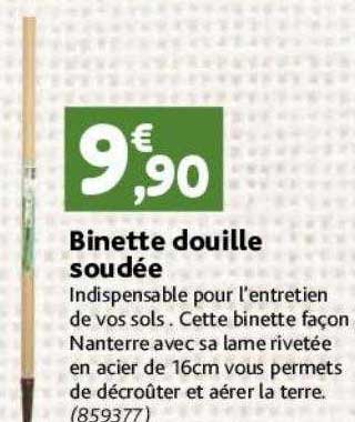 Binette Douille Soudée