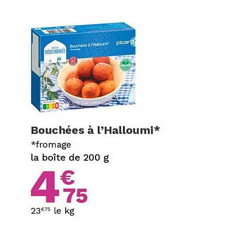 Bouchées à L'halloumi