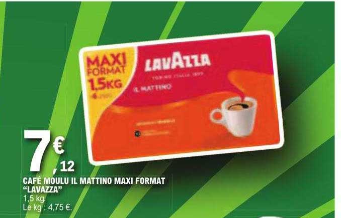 Café Moulu Il Mattino Maxi Format "lavazza"