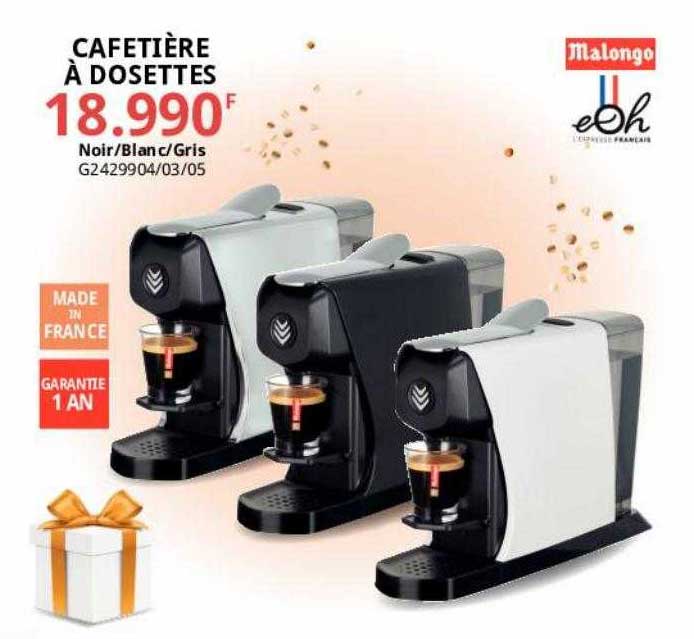 Cafetière à Dosettes Malongo