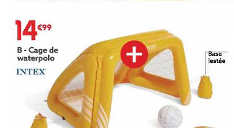 cage de waterpolo intex