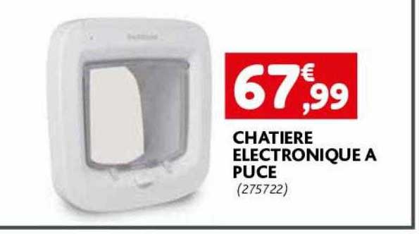 chatière électronique à puce