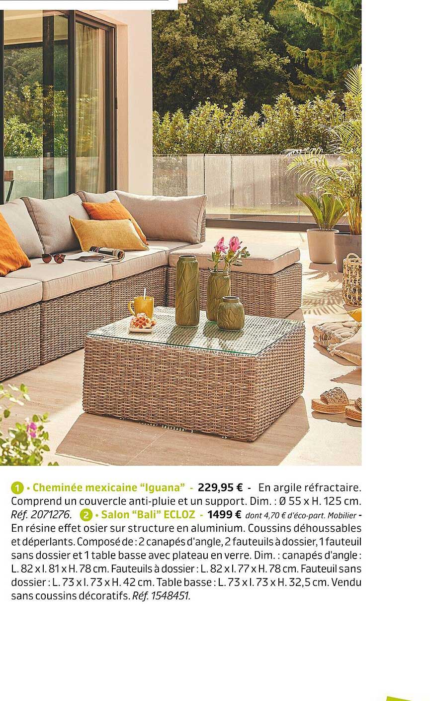 Cheminée Mexicaine "iguana", Salon "bali" Ecloz