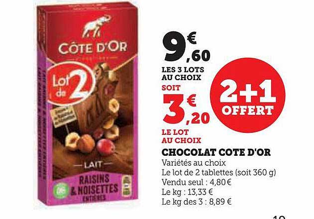Chocolat Côte D'or