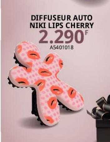 diffuseur auto niki lips cherry