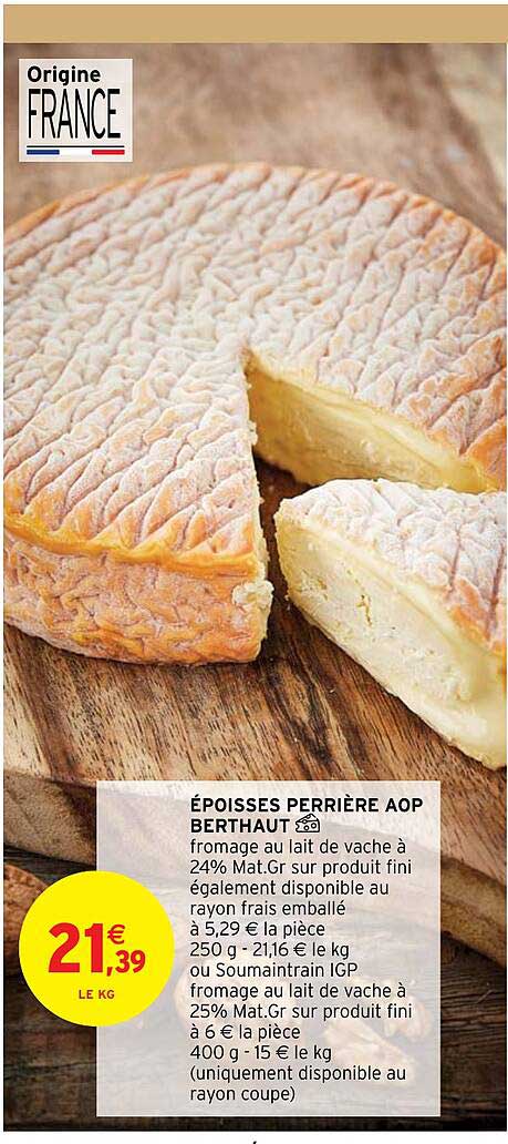 époisses perrière aop berthaut