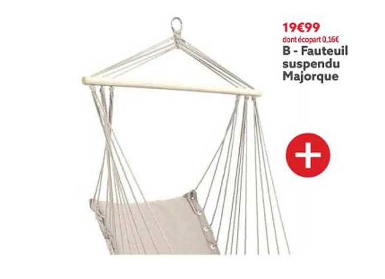 fauteuil suspendu majorque
