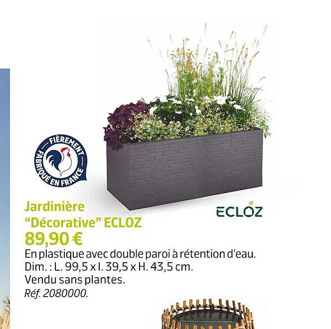 jardinière "décorative" ecloz
