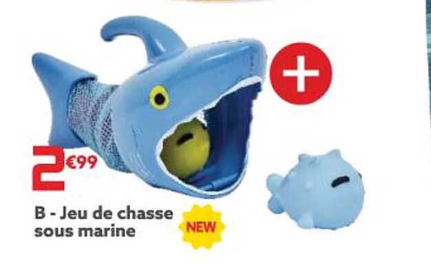 jeu de chasse sous marine