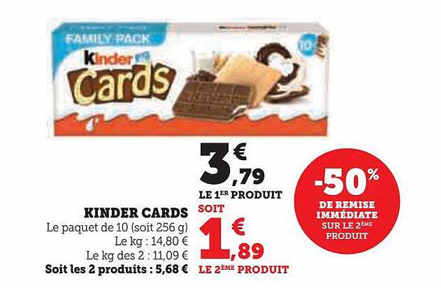 Kinder Cards