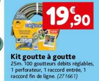 kit goutte à goutte