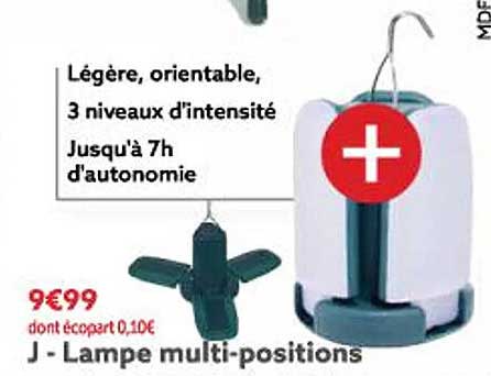 lampe multi-positions