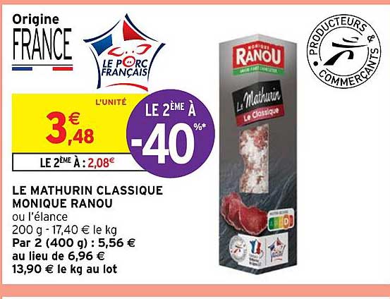 le mathurin classique monique ranou