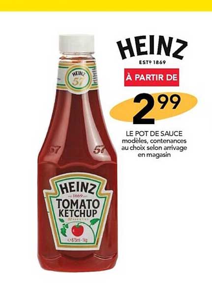 Le Pot De Sauce Heinz