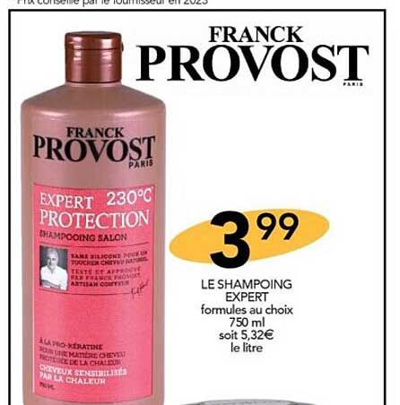 le shampoing expert franck provost