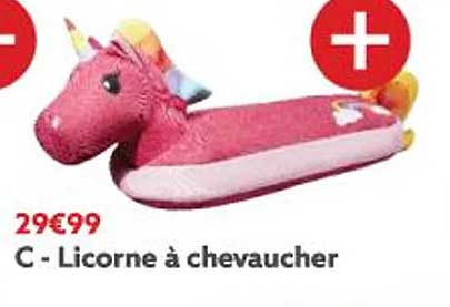 licorne à chevaucher