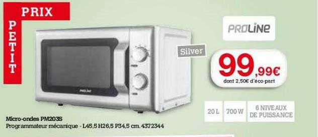 micro-ondes proline