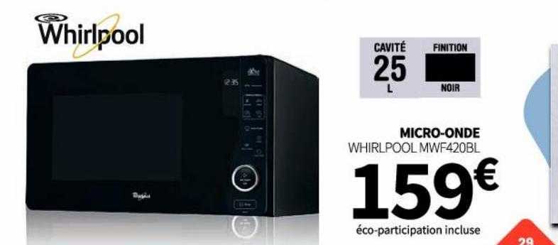 micro-ondes whirlpool