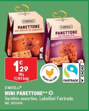 Mini Panettone D'antelli