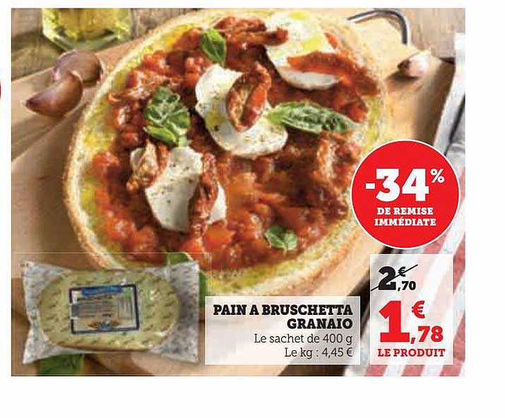 Pain à Bruschetta Granaio