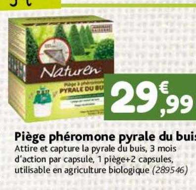piège phéromone pyrale du buis naturen