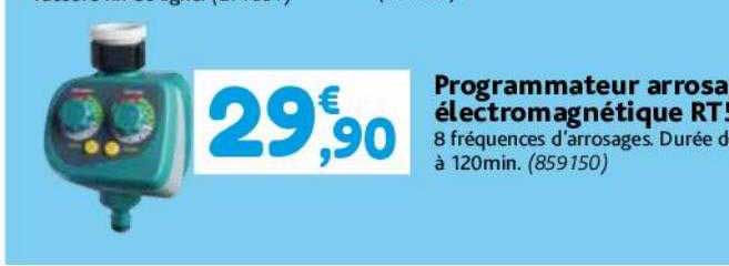 Programmateur Arrosage électromagnétique